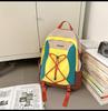 Mori Style Color-Block Lightweight Backpack: High-Capacity and Perfect for Couples' Outdoor Adventures