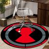 X-ray Protection Symbol round carpet Chair cushion Round Entryway Rug, Soft Round Rugs for Living Room, Bedroom, Circle Carpet decor gifts