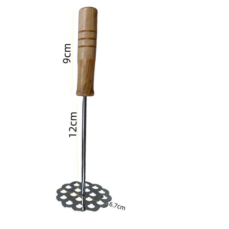 Großer manueller Kartoffelstampfer & Reibe - Kreatives Back- & Küchenutensil