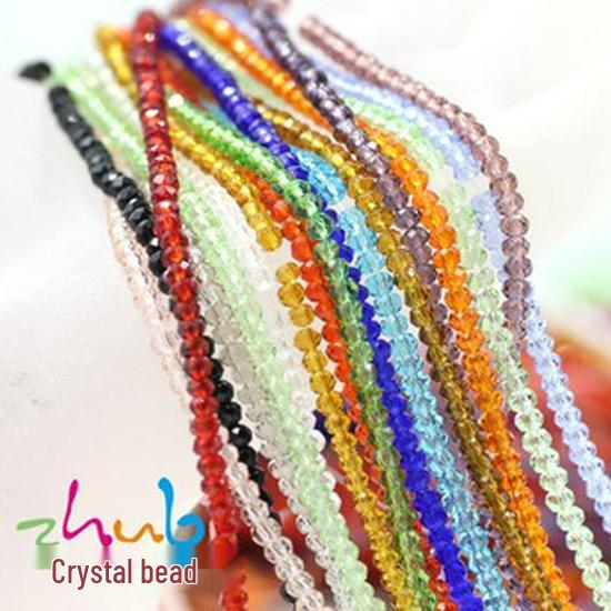 Ciondolo con Perla di Vetro Rotonda Petalo Foglia Piccola Colorata Kit Fai da Te