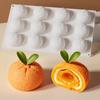 Yan Ying 12-Hole Orange-Shaped Silicone Mousse & Chocolate Mold