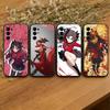 Fate Rin Tohsaka Phone Case For Samsung S25,S24,S21,S22,S23,S30,Ultra,S20,Plus,Fe,Soft Silicone Black Cover