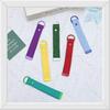 Colorful Korean Embroidered Polyester Lanyard Keychain