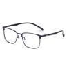 Fashion Men Ultralight Business Retro Alloy Full Frame Glasses Square Glasses Frame Optical Prescription Glasses Frame