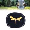 Worry Stone Gold Color Carved Dragonfly Sk   Relaxing and Soothing Balance Stone