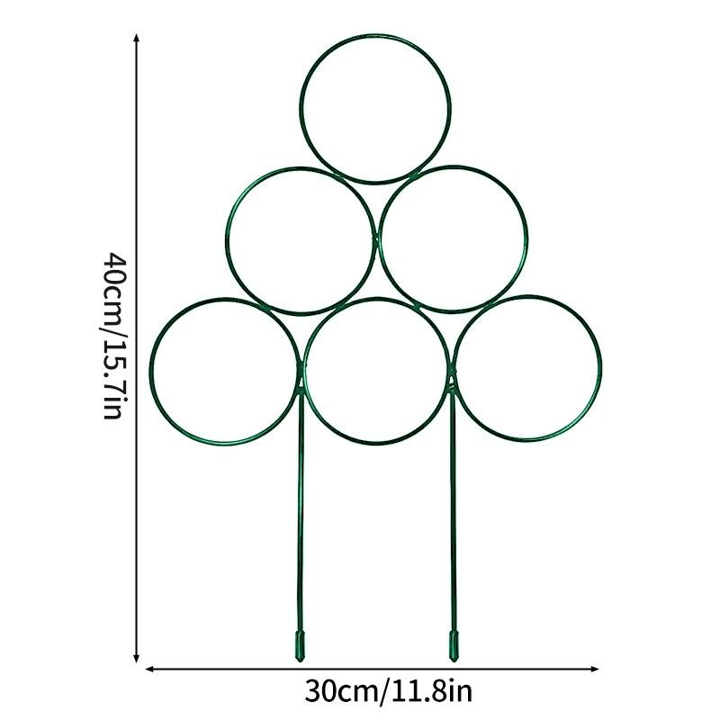 

Зеленая опорная рама для растений Железный кронштейн для поддержки растений Цветочные горшки для восхождения Фиксирующие стержни Цветочная стойка Садовые принадлежности