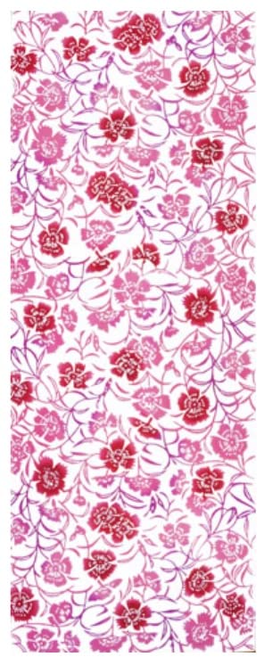 

Todaya Shoten Tenugui Pink Nashien-zome (Hand Towel), (White), 990-W белый