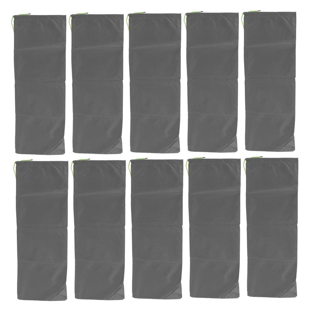 10 pcs Sacs de sable anti-inondation Professionnels Vides Imperméables à la pluie Cordon de serrage Sacs de sable de contrôle des inondations pour porte de maison