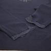 Shiz Madam Half Polo Knit With Ribbon Cubic Neck And Lace Sleeves T57446