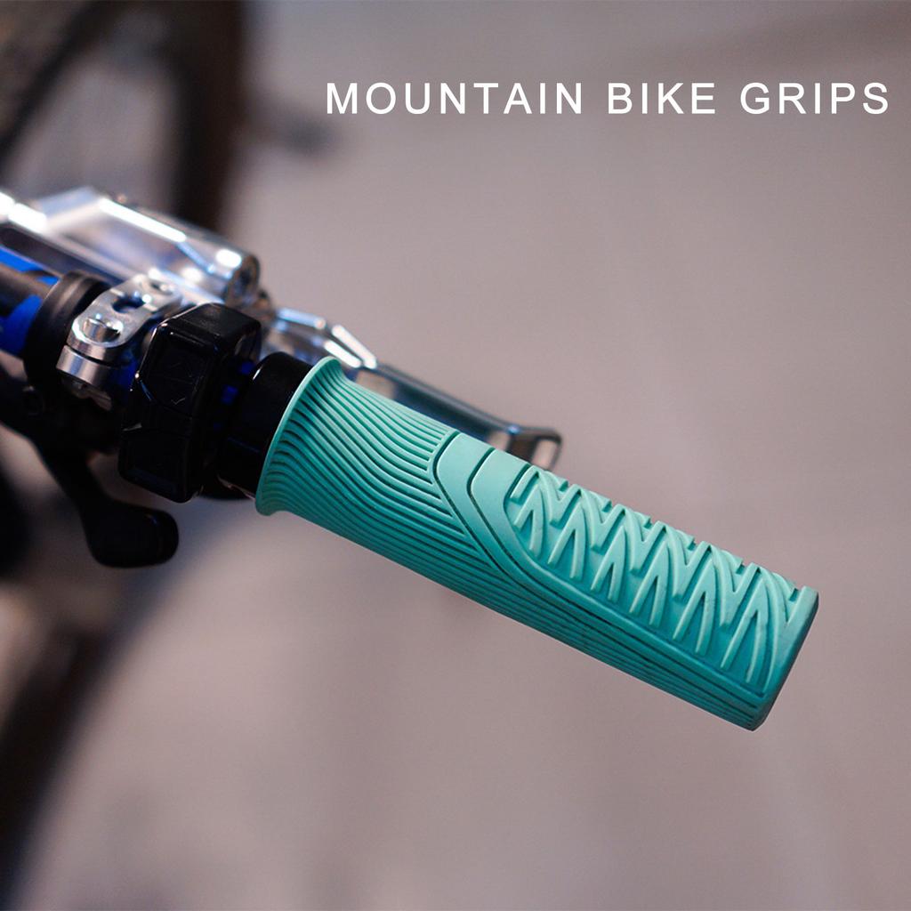 Single Locks on Bicycles Handlebar Comfortable Nonslip Cycling Handle Grips Mountain Bike Locking Handbar Grips