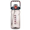 Water bottle large capacity plastic water cup men's and women's sports kettle 1000ml large out portable straw pc cup