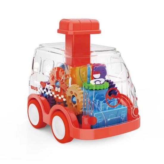 Drücken, um Spielzeugauto zu fahren, keine Batterie erforderlich, Heimkindergarten-Babyspielzeug