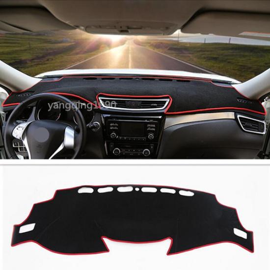 Inner Dashboard Dash Mat DashMat Sun Cover Pad Red For Nissan ROGUE SPORT 2017
