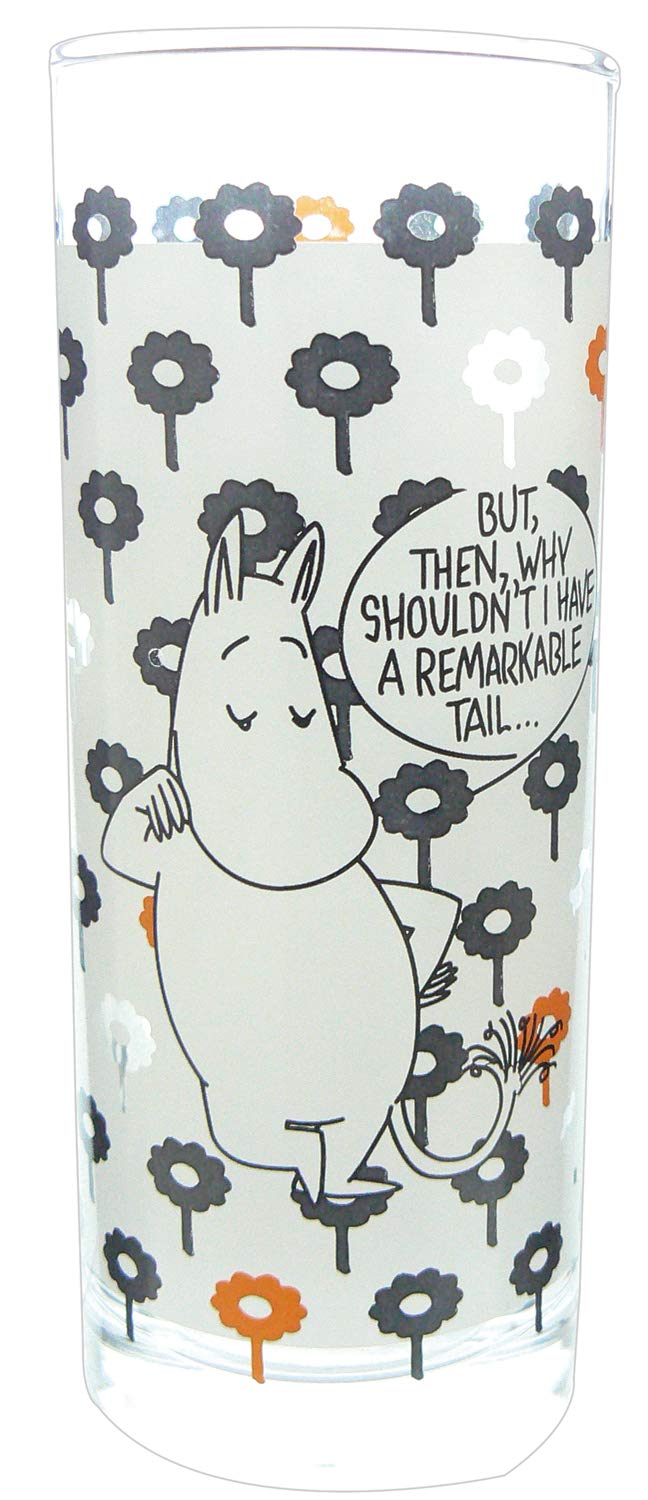 

Moomin Comics Made in Tumbler, Pattern, Japan, 300ml, Moomin, MM-G20-001 белый