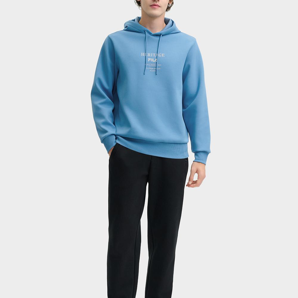 New FILA Sweatshirt Men's Gazing Sea Blue F11M448201FBU