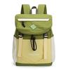 Schoolbag Fog Field Green Function Splicing Bundle Backpack College Student Couple Outdoor Sports Adventure Refreshing Backpack