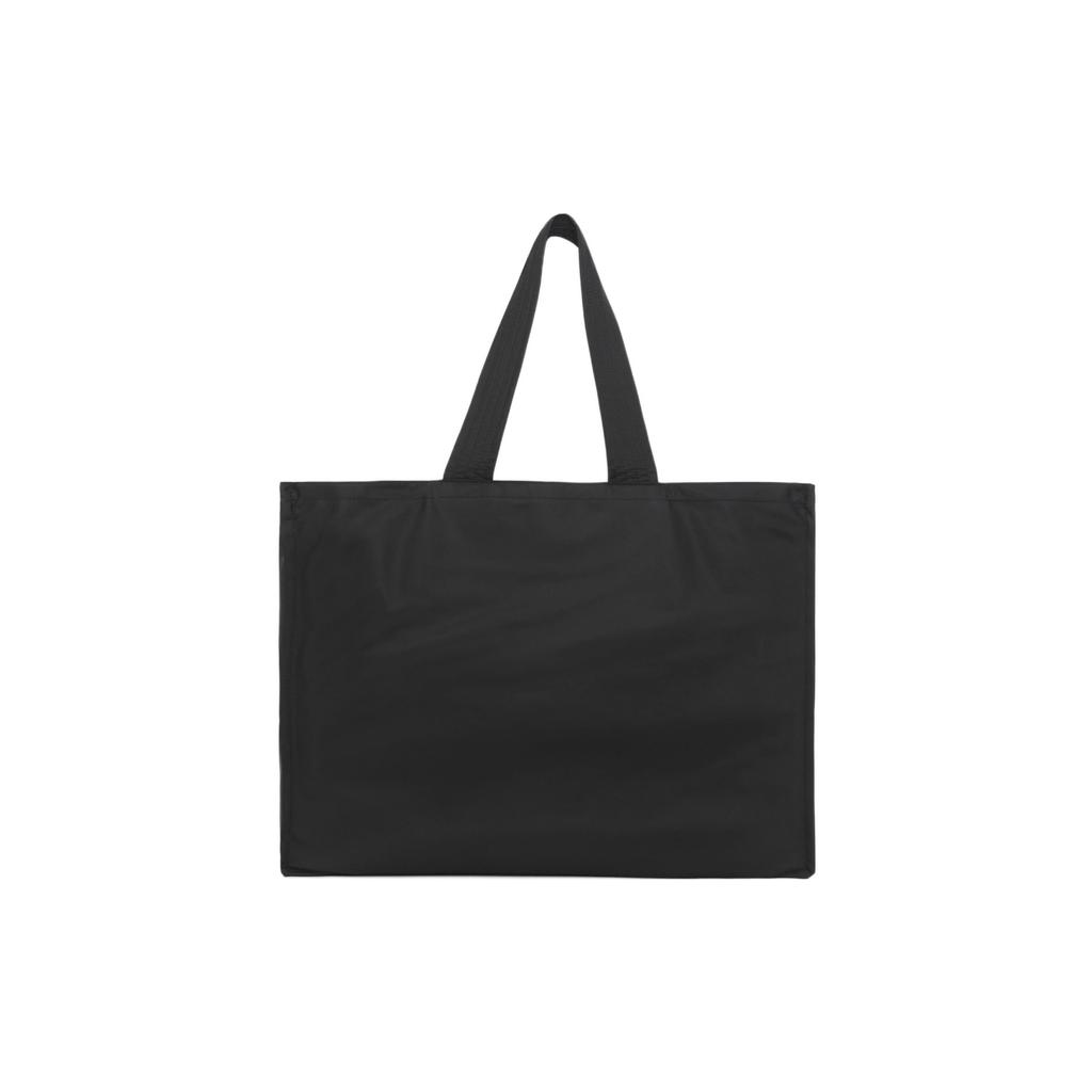 Burberry Logo Print Canvas Tote Bag Men Tote Bags Black 80510291