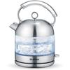 Severin wk 3459 bouilloire sans fil, sans bpa acier inoxydable contenance: 1.7 l