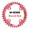 DECKAS 94+96 BCD Fahrrad-Kettenblatt 32T 34T 36T 38T MTB-Rad Kettenblatt Berg Krone Rund Oval für M4000 M4050 NX X1 Kurbel