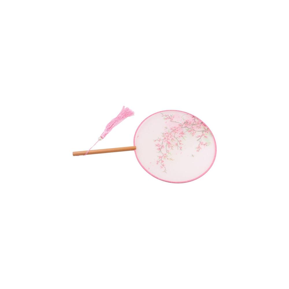 Wooden Handle Wedding Decoration Chinese Style Group Fan Photography Prop Decorative Fans Dance Fan