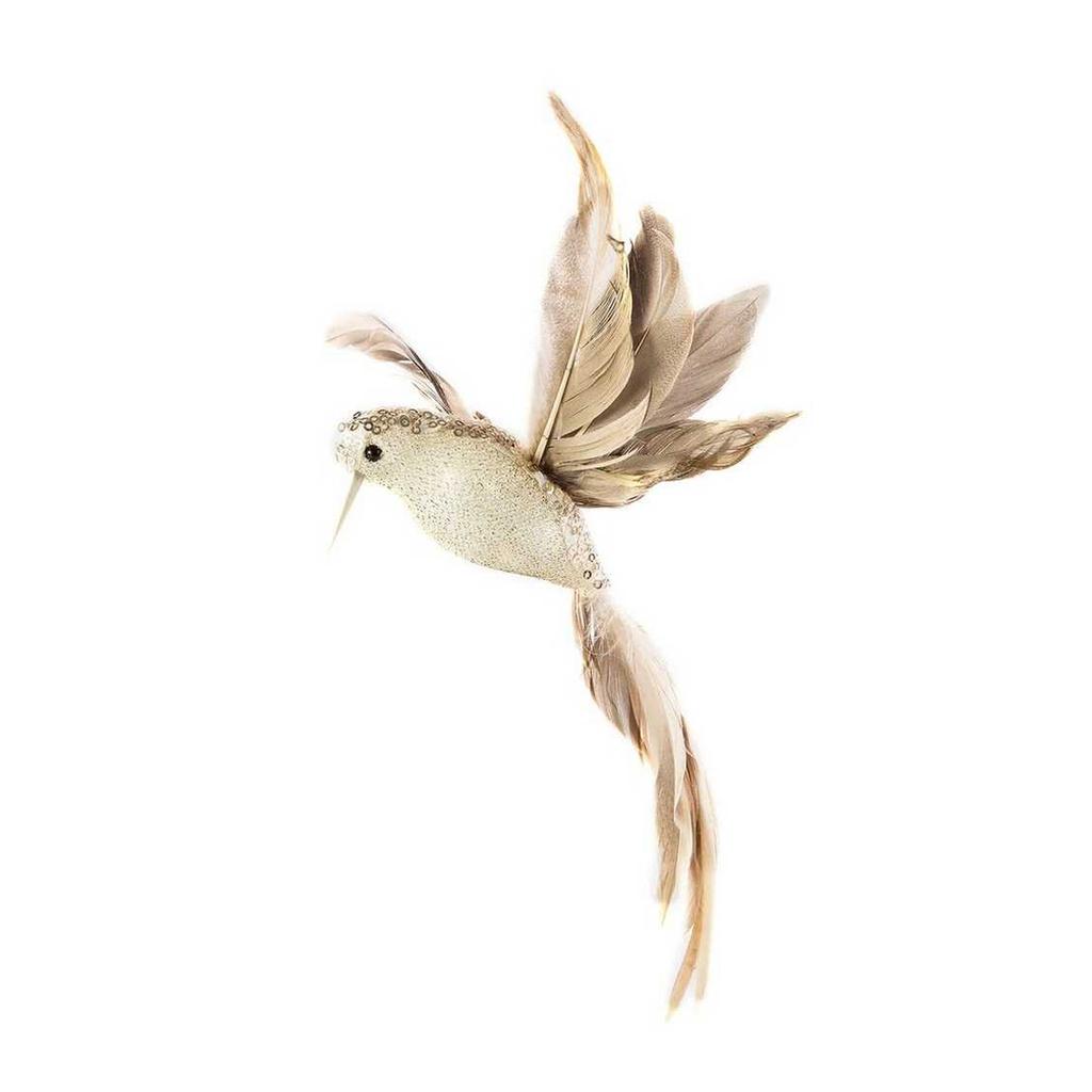 Premier Sequin Hummingbird Christmas Decoration