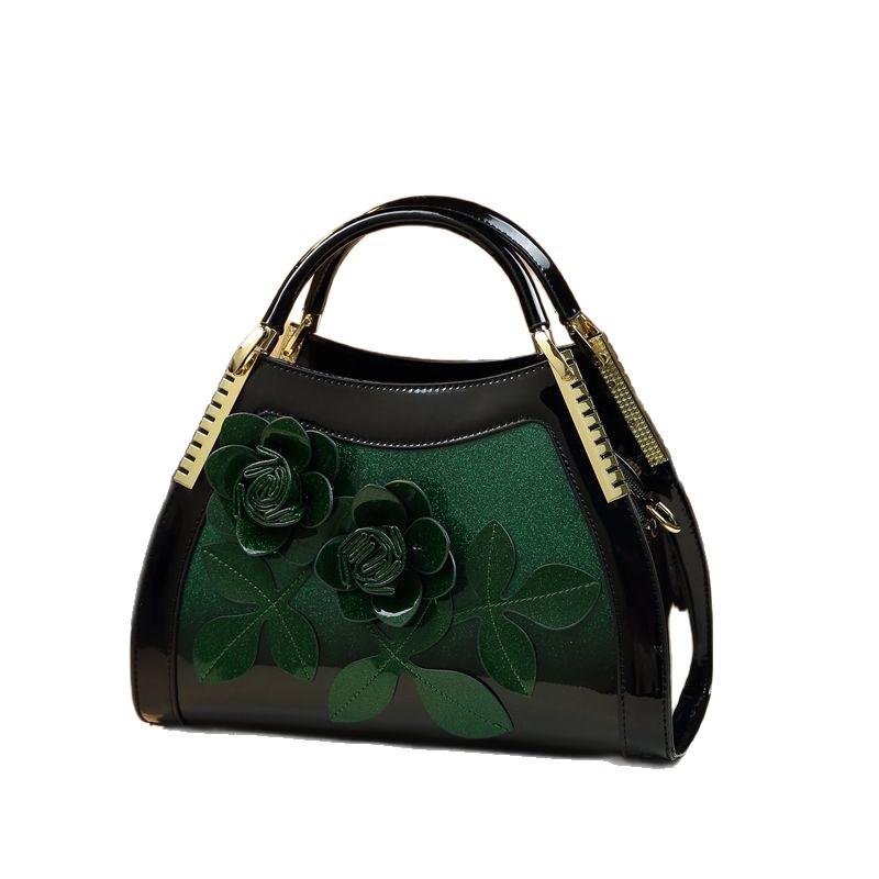 Sommer High-End Temperament Leder Muttertasche Atmosphäre Mittleren Alters Damen Handtasche Leichter Luxus
