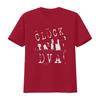 Clock Dva Band Artwork Black T Shirt Short Sleeve All Sizes S To 45xl 1t261 Vintage Washed Casual Unisex Streetwear Breathable