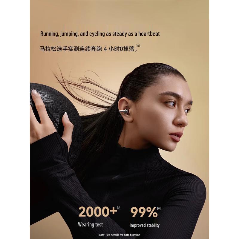 SANAG S6S Pro Ear-Clip Sport Noise-Cancelling Bluetooth Earbuds