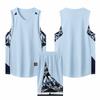 Men Women Basketball Uniform Set Quick Dry Breathable Sleeveless Jersey Training Game Wear Adults