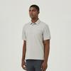 FERRAROMILANO Woven Air Dot Y-Collar T-Shirt L/Gray (Am0Ftty20632)
