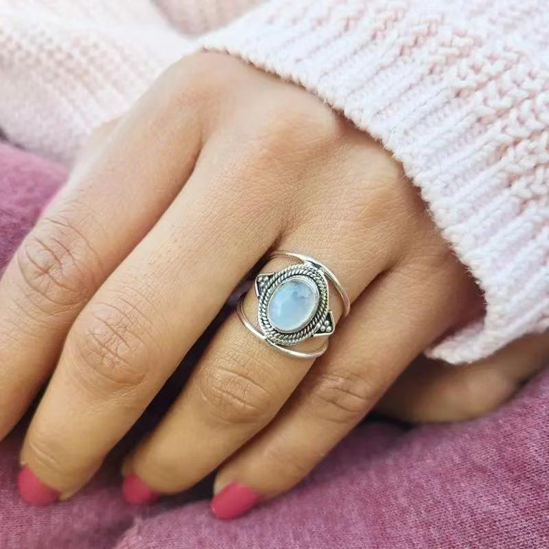 

Wide Ring Female Hollow Personality Joint Ring Japanese Light Luxury Index Finger Ring Internet Celebrity Fashion Atmosphere Cold Wind Ring no. 10