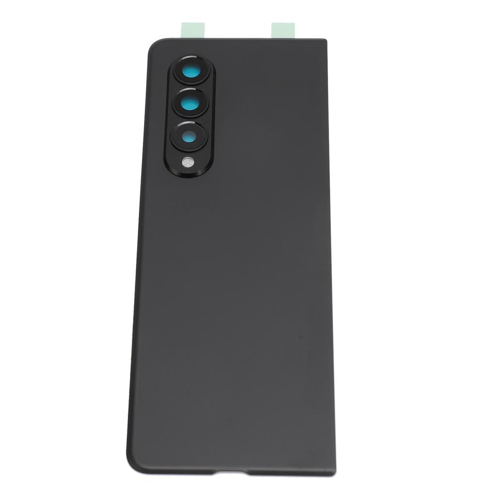 Back Glass Cover Replacement with Pre Installed Camera Lens and Repair Kit for Galaxy Z Fold 3 5G F926 Black