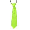 Necktie Breathable Elastic Solid Color Boy Stain Necktie for Wedding