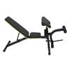 Multifunction Workout Bench Foldable Soft PU Adjust Back Cushion Strength Training Chair