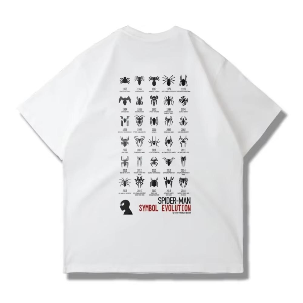 T-Shirt For Men Spider-Man 3 Heroes 100% Cotton Joint Name Black And White Men Women Cotton Short Sleeve T-Shirt Unisex