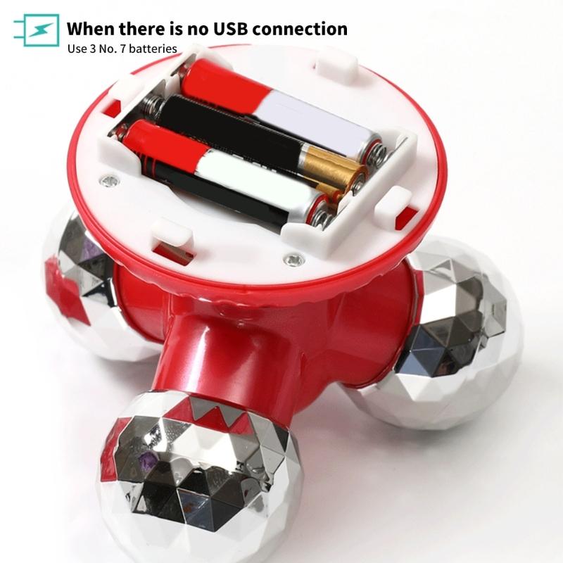 Mini Rechargeable Muscle Vibrations Massagers Handheld Vibrating Device For Back Neck Shoulder Full Body Relaxation Care