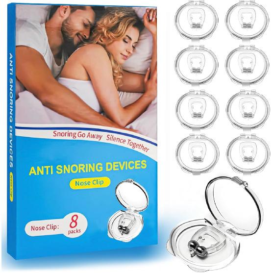 JZOUUK-Anti snoring nose clip,Magnetic nose clip for snoring,Breathing nose magnet,Male And Female Snoring Device,Effectively Relieving Snoring,Anti