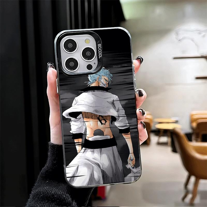 Bleach Grimmjow 6 Shockproof Phone Case for iPhone 17 Air 16 16E 15 Pro Max 14 Plus 13 Mini 12 Back Cover Anti Fall Fundas