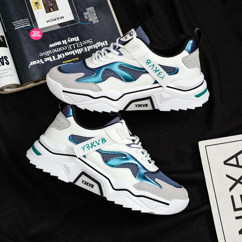 Модная летняя спортивная обувь для мужчин Тренд Папины кроссовки Мужская обувь на — фото 4