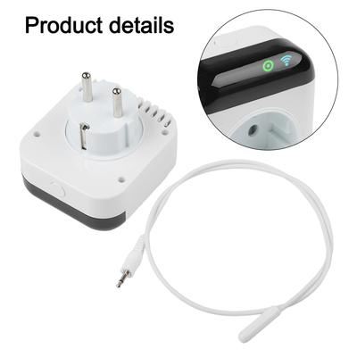 Home Comfort Management Programmierbare WiFi-Steckdose Fernbedienung Intelligente Steckdose Smart Home Energieeffizienzsteuerung Für ALEXA