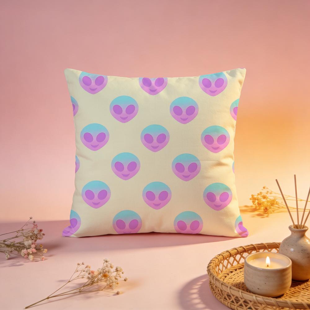 Fantasy Dreamy Alien Art Cushion Cover Comfortable Durable Pillow Cover MultiScene for Home Office Car Sofa