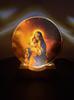 1pc Virgin Mary Holding Jesus Night Light Is Suitable for Ramadan Lovers, Mother's Day, Easter, New Year Celebrations, Bedroom T
