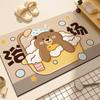 Diatom Mud Soft Absorbent Anti-Slip Quick-Dry Cute Bathroom Mat