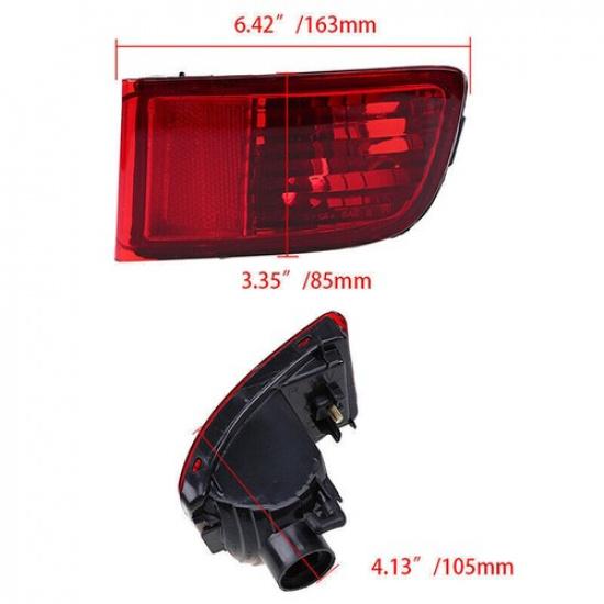 Rear Right Bumper Fog Lamp Housing for 2003-2009 Toyota Land Cruiser Prado J120