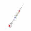Spiral Tail Bird Feeder Decorative Hanging Outdoor Hummingbird Feeder for Garden Backyard Patio