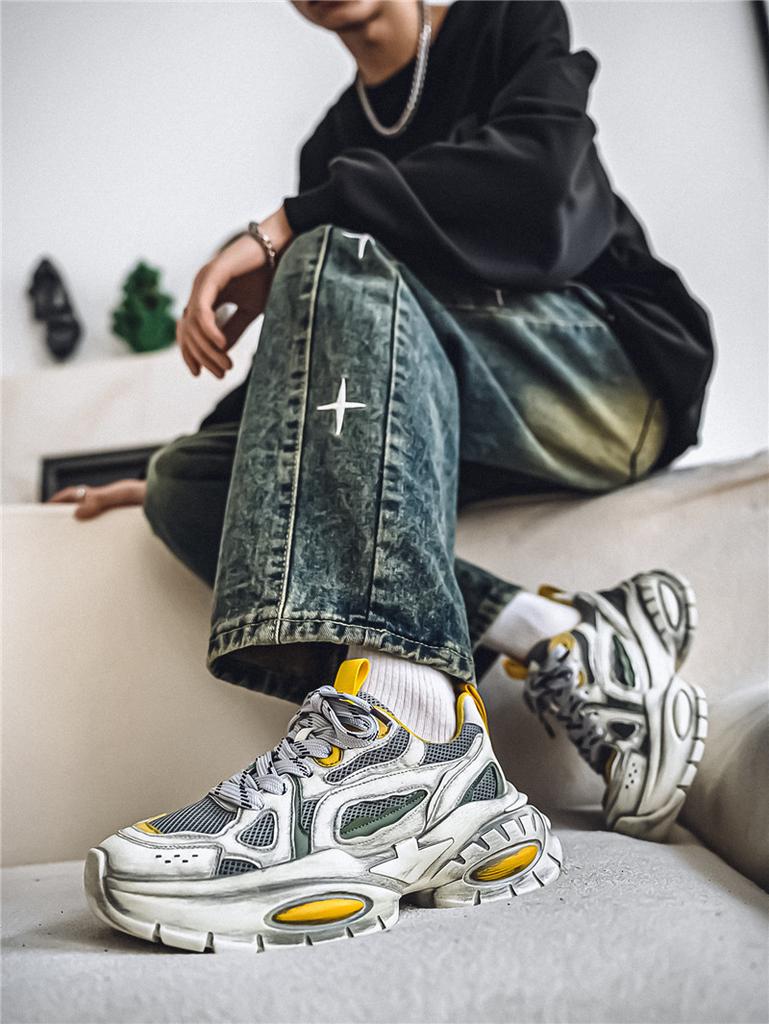 2024 New Shoes For Men Sneakers Male Casual Mens Shoe Tenis Luxury Shoes Trainer Race Breathable Shoes Fashion Loafers Running