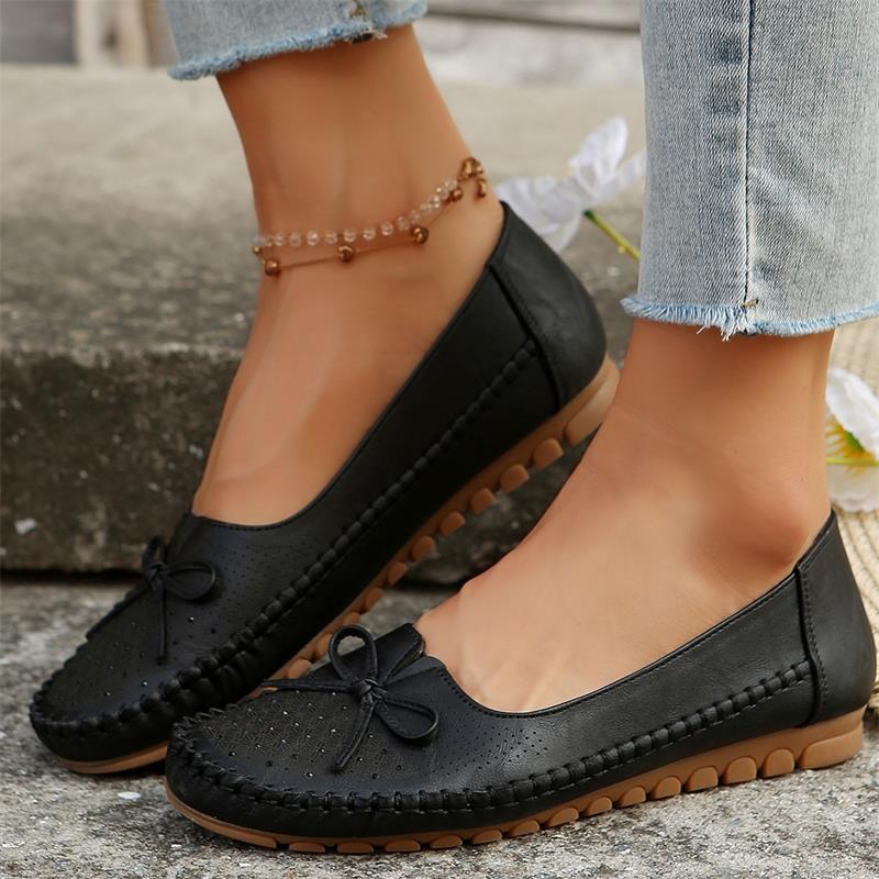 Fashion Flat Comfortable Casual Shoes Woman Fashion Versatile Sandalias De Mujer Breathable Anti Slip Loafers  Platform Zapatos De Mujer