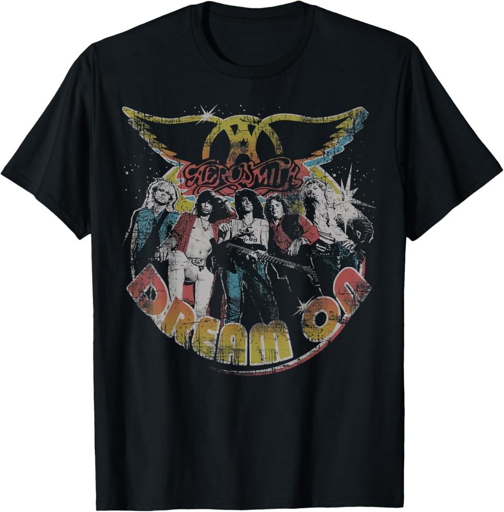 AerosmithDream On Portrait T-Shirt Unisex T-Shirt Graphic Tee XXXL