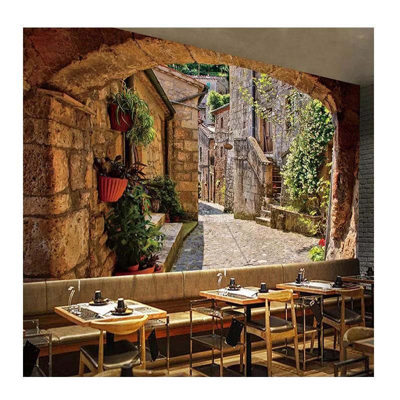 

Фрески Европейский город 3d обои Вид улицы Обои Кухня Гостиная Ресторан Украшение дома 200 cm(W) x 140 cm(H)