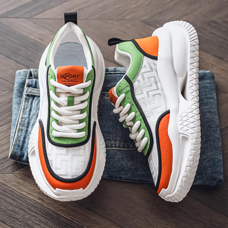 Four Seasons Running Shoes for Men Casual Sports Sneakers - Aerobic Athletic Cushioning Trainers Shoes  Free Shipping